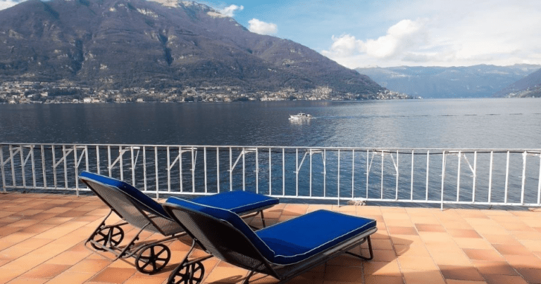 Lake view from villa Incanto terrace